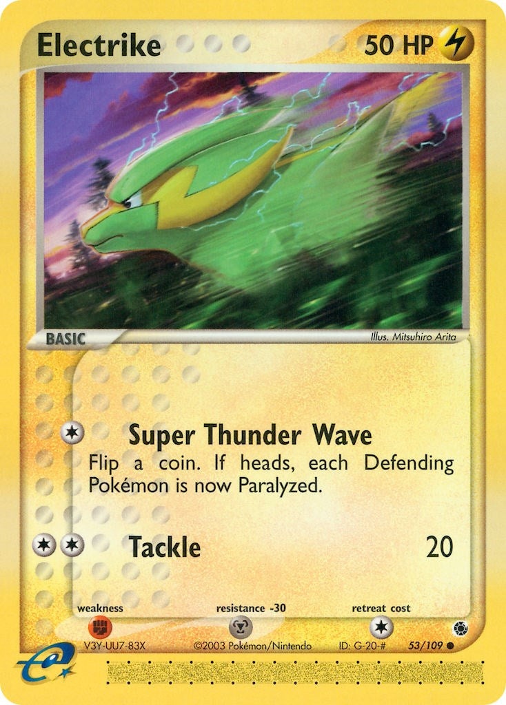 Electrike (53/109) [EX: Ruby & Sapphire] | Gear Gaming Bentonville