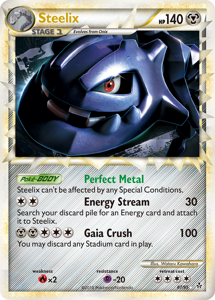 Steelix (87/95) [HeartGold & SoulSilver: Unleashed] | Gear Gaming Bentonville