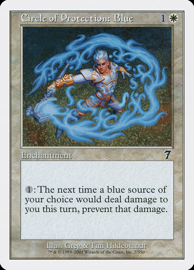 Circle of Protection: Blue [Seventh Edition] | Gear Gaming Bentonville