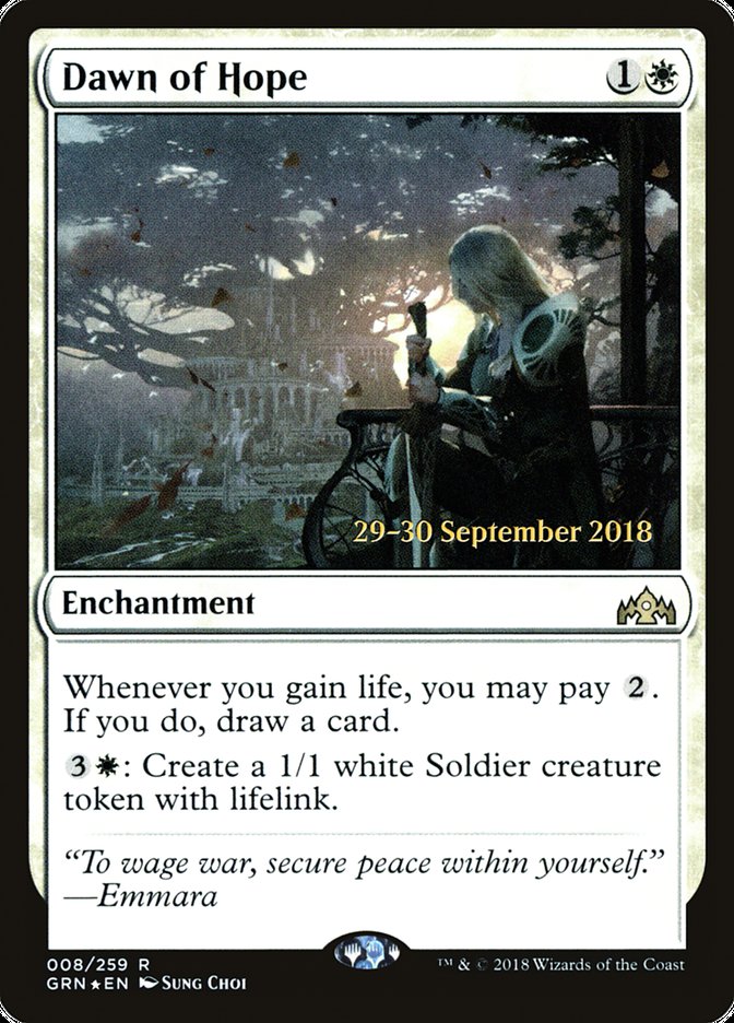 Dawn of Hope [Guilds of Ravnica Prerelease Promos] | Gear Gaming Bentonville