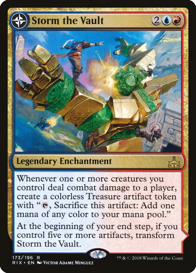 Storm the Vault // Vault of Catlacan [Rivals of Ixalan] | Gear Gaming Bentonville