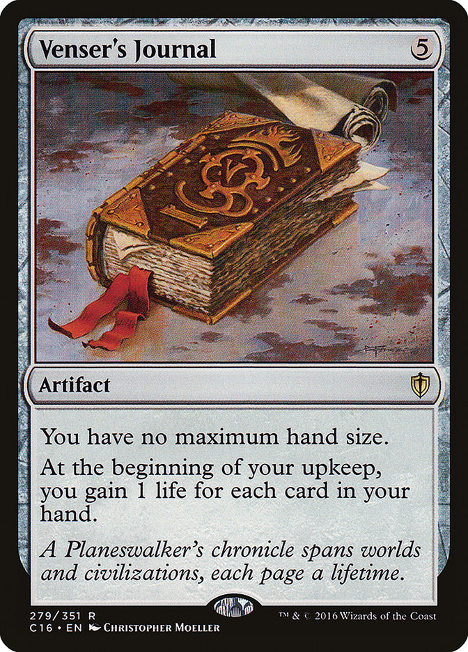 Venser's Journal [Commander 2016] | Gear Gaming Bentonville
