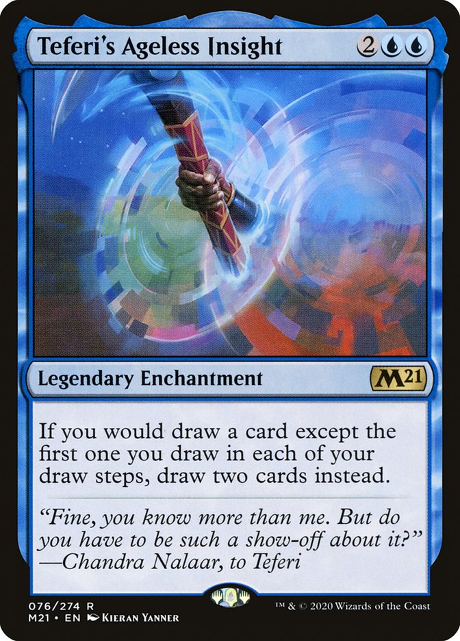 Teferi's Ageless Insight [Core Set 2021] | Gear Gaming Bentonville
