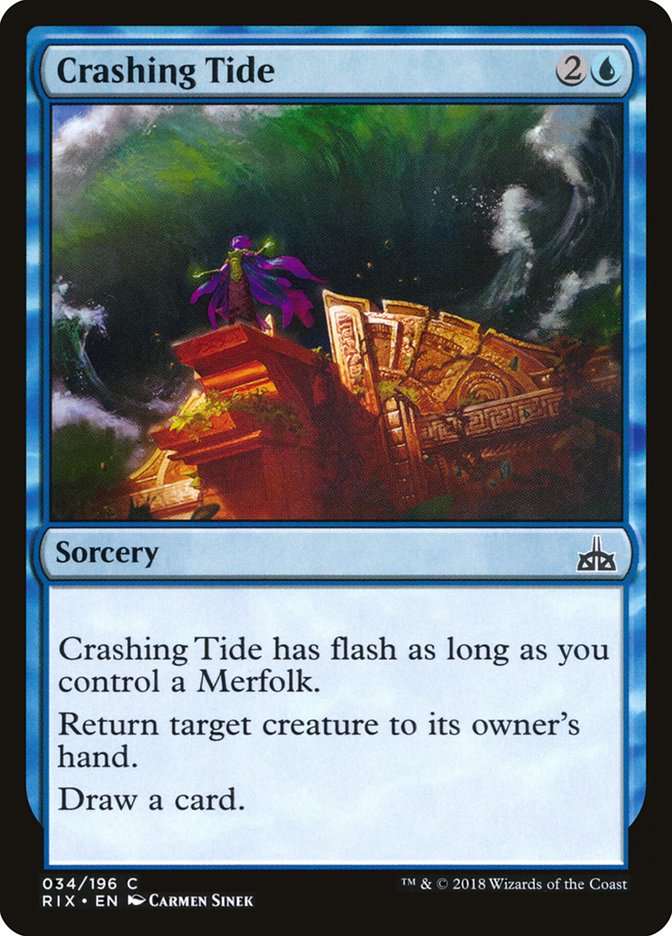 Crashing Tide [Rivals of Ixalan] | Gear Gaming Bentonville