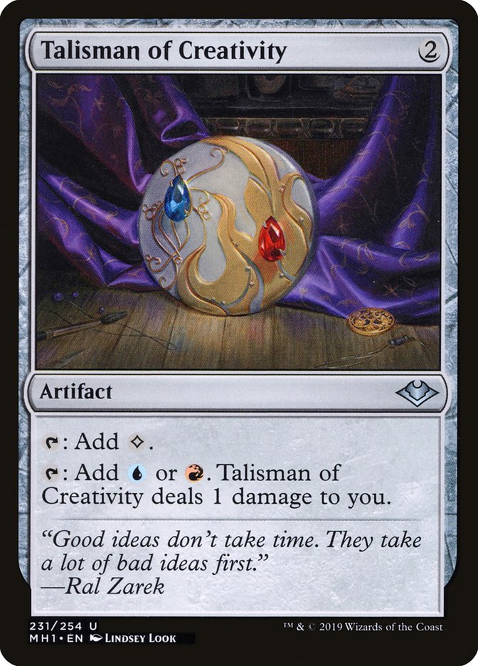 Talisman of Creativity [Modern Horizons] | Gear Gaming Bentonville