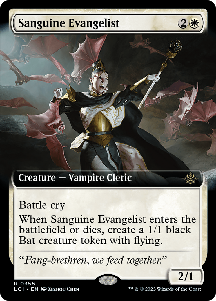 Sanguine Evangelist (Extended Art) [The Lost Caverns of Ixalan] | Gear Gaming Bentonville