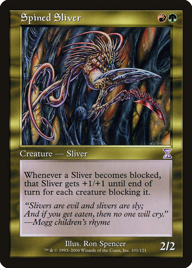 Spined Sliver [Time Spiral Timeshifted] | Gear Gaming Bentonville