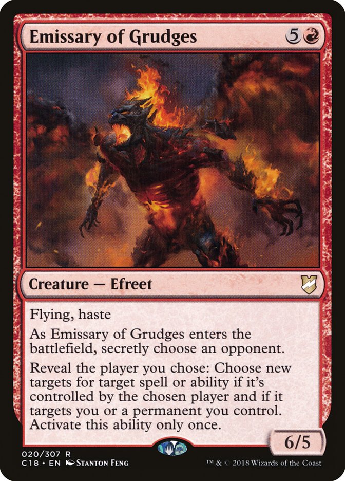 Emissary of Grudges [Commander 2018] | Gear Gaming Bentonville
