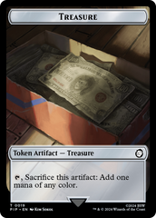 Treasure (0019) // Wasteland Survival Guide Double-Sided Token [Fallout Tokens] | Gear Gaming Bentonville