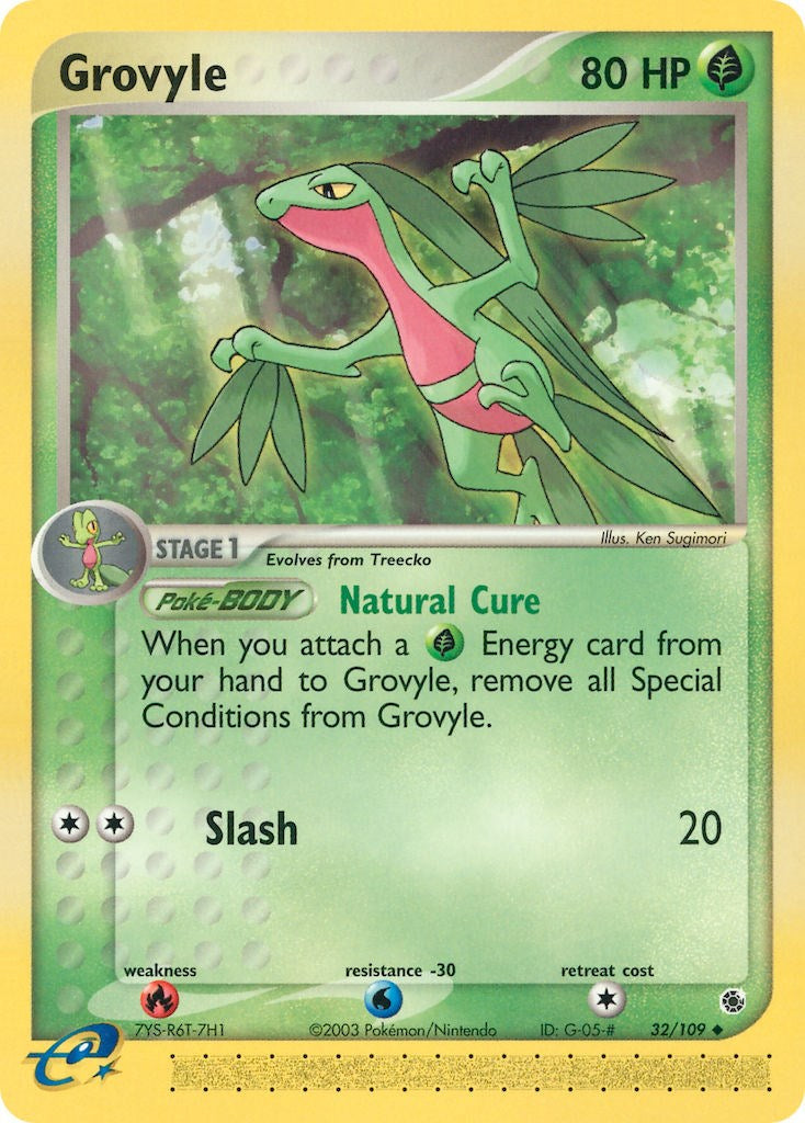 Grovyle (32/109) [EX: Ruby & Sapphire] | Gear Gaming Bentonville