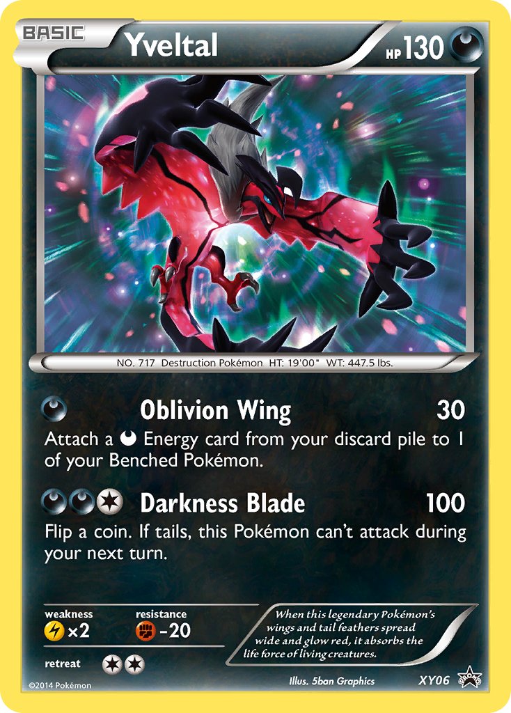 Yveltal (XY06) [XY: Black Star Promos] | Gear Gaming Bentonville