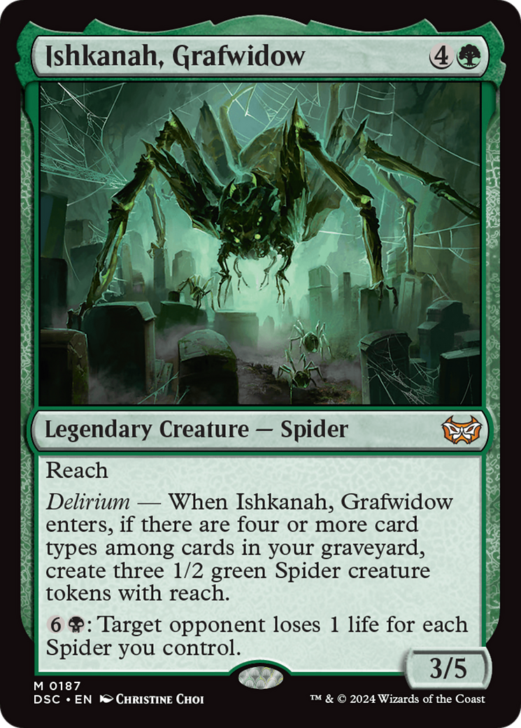 Ishkanah, Grafwidow [Duskmourn: House of Horror Commander] | Gear Gaming Bentonville