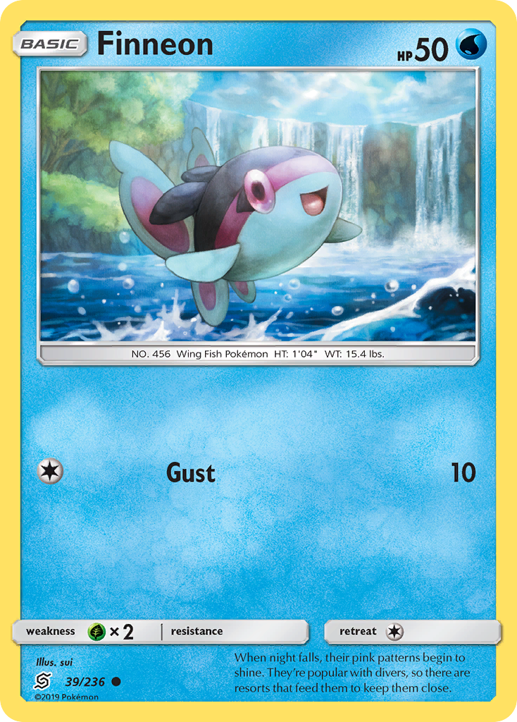 Finneon (39/236) [Sun & Moon: Unified Minds] | Gear Gaming Bentonville
