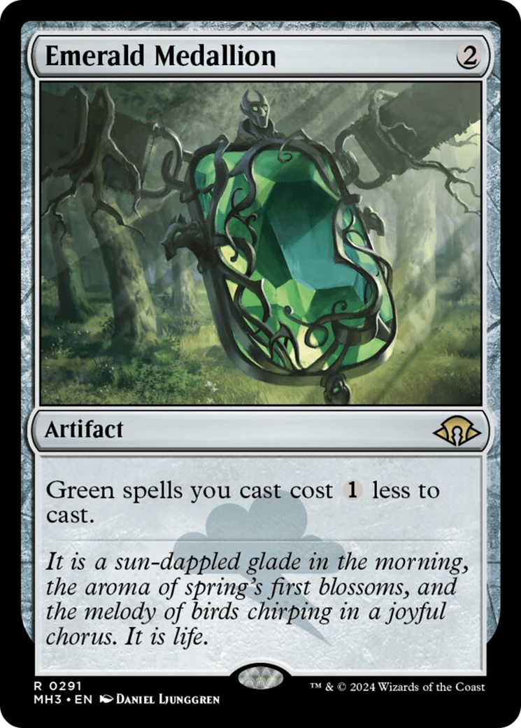 Emerald Medallion [Modern Horizons 3] | Gear Gaming Bentonville