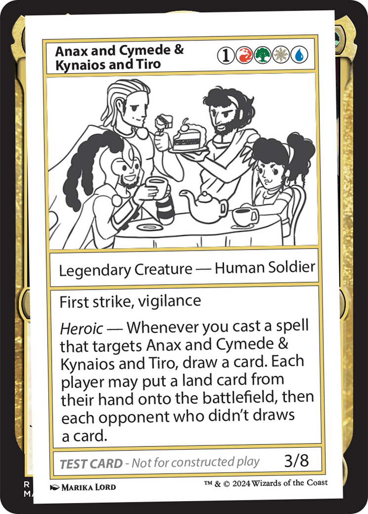 Anax and Cymede & Kynaios and Tiro [Mystery Booster 2 Playtest Cards] | Gear Gaming Bentonville