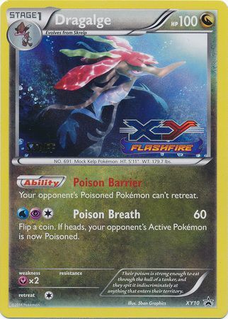 Dragalge (XY10) (Staff) [XY: Black Star Promos] | Gear Gaming Bentonville