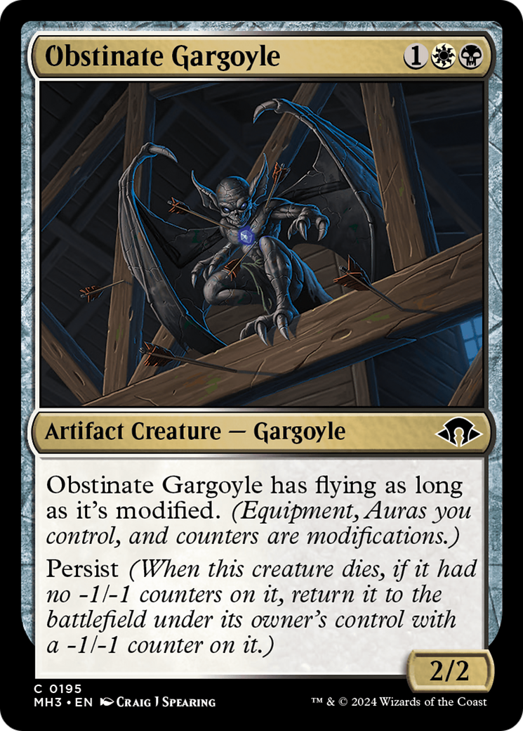 Obstinate Gargoyle [Modern Horizons 3] | Gear Gaming Bentonville