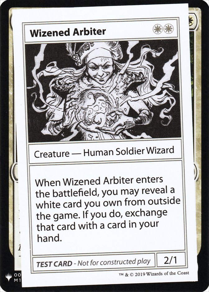 Wizened Arbiter [Mystery Booster Playtest Cards] | Gear Gaming Bentonville