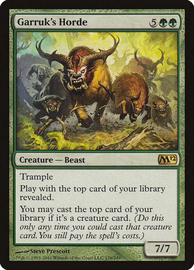 Garruk's Horde [Magic 2012] | Gear Gaming Bentonville