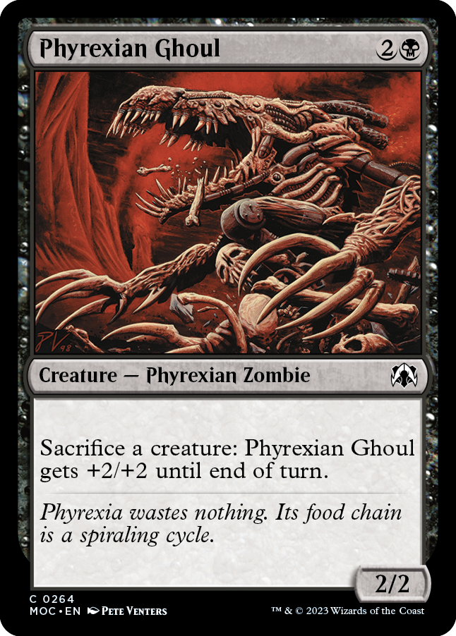 Phyrexian Ghoul [March of the Machine Commander] | Gear Gaming Bentonville