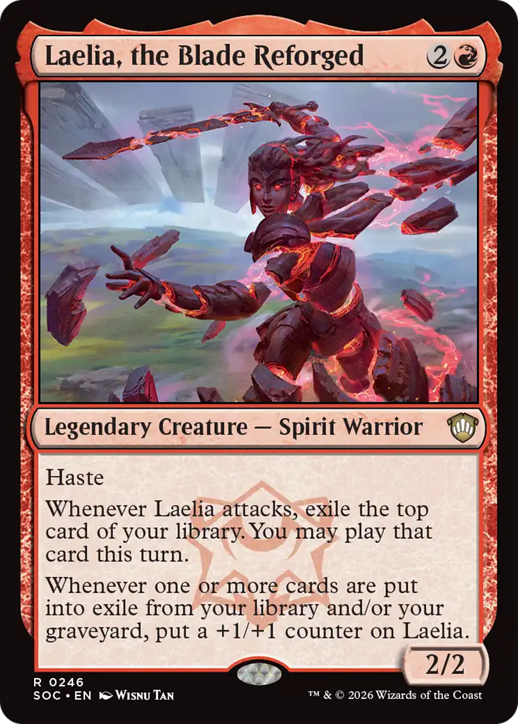 Laelia, the Blade Reforged [Secrets of Strixhaven Commander] | Gear Gaming Bentonville