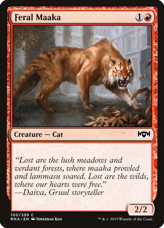 Feral Maaka [Ravnica Allegiance] | Gear Gaming Bentonville