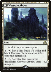 Westvale Abbey // Ormendahl, Profane Prince [Shadows over Innistrad Prerelease Promos] | Gear Gaming Bentonville