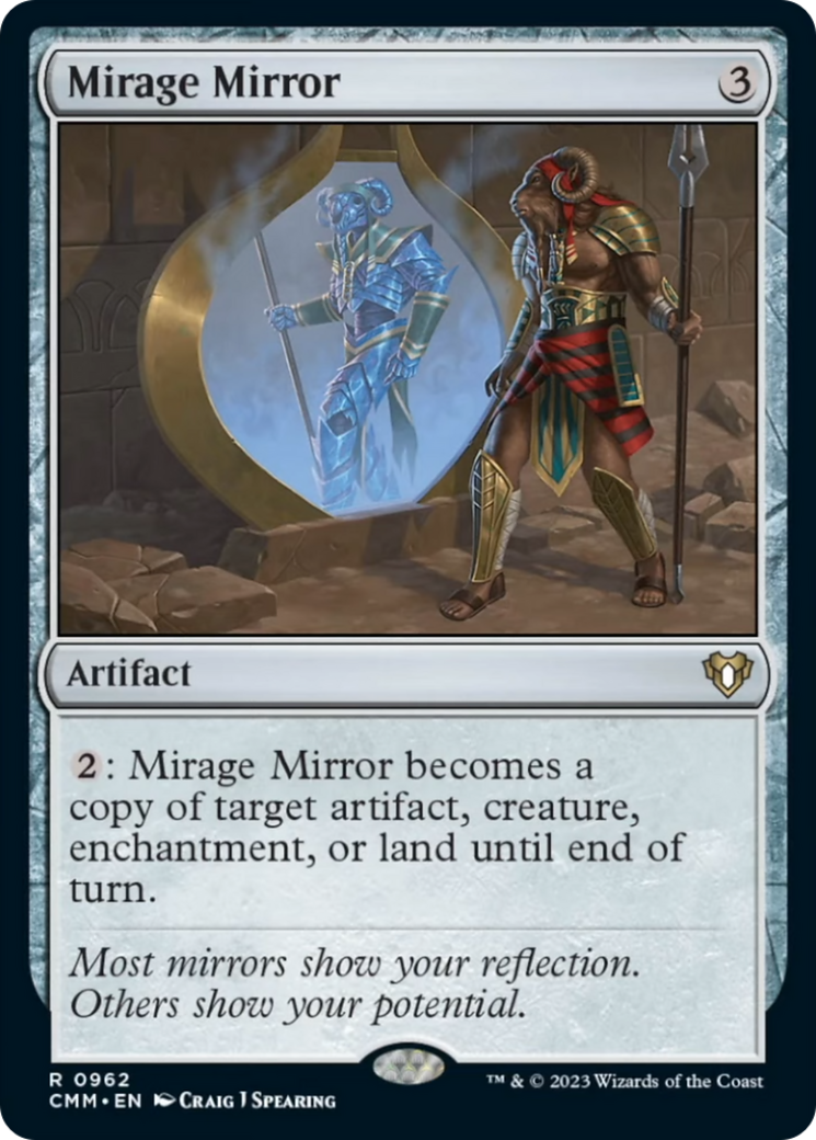 Mirage Mirror [Commander Masters] | Gear Gaming Bentonville