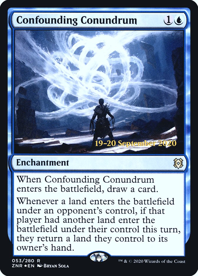 Confounding Conundrum [Zendikar Rising Prerelease Promos] | Gear Gaming Bentonville