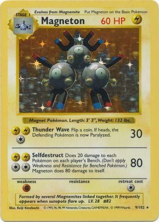 Magneton (9/102) [Base Set Shadowless Unlimited] | Gear Gaming Bentonville