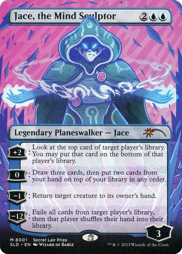 Jace, the Mind Sculptor (Borderless) [Secret Lair Drop Promos] | Gear Gaming Bentonville