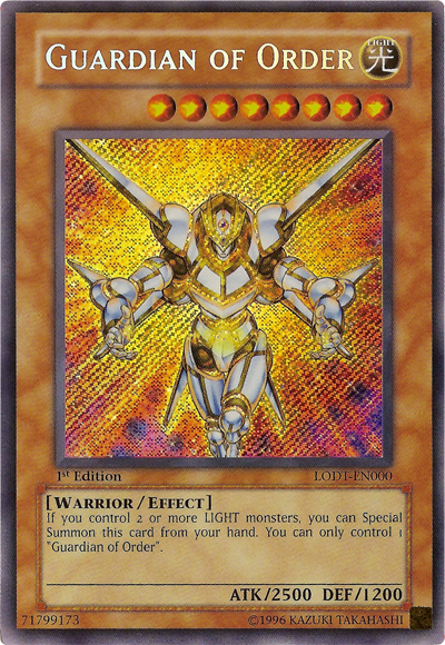 Guardian of Order [LODT-EN000] Secret Rare | Gear Gaming Bentonville