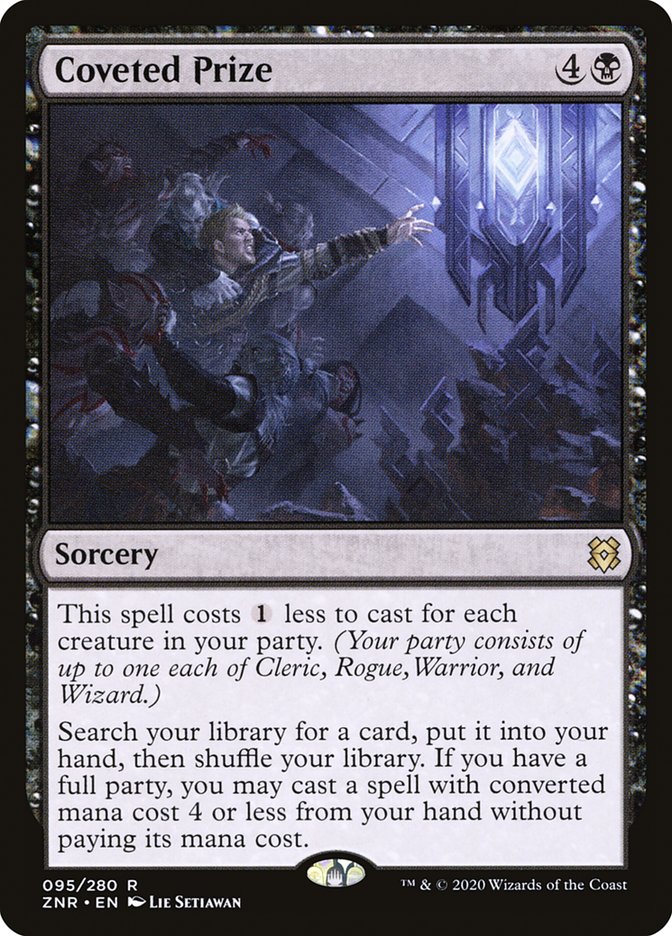 Coveted Prize [Zendikar Rising] | Gear Gaming Bentonville