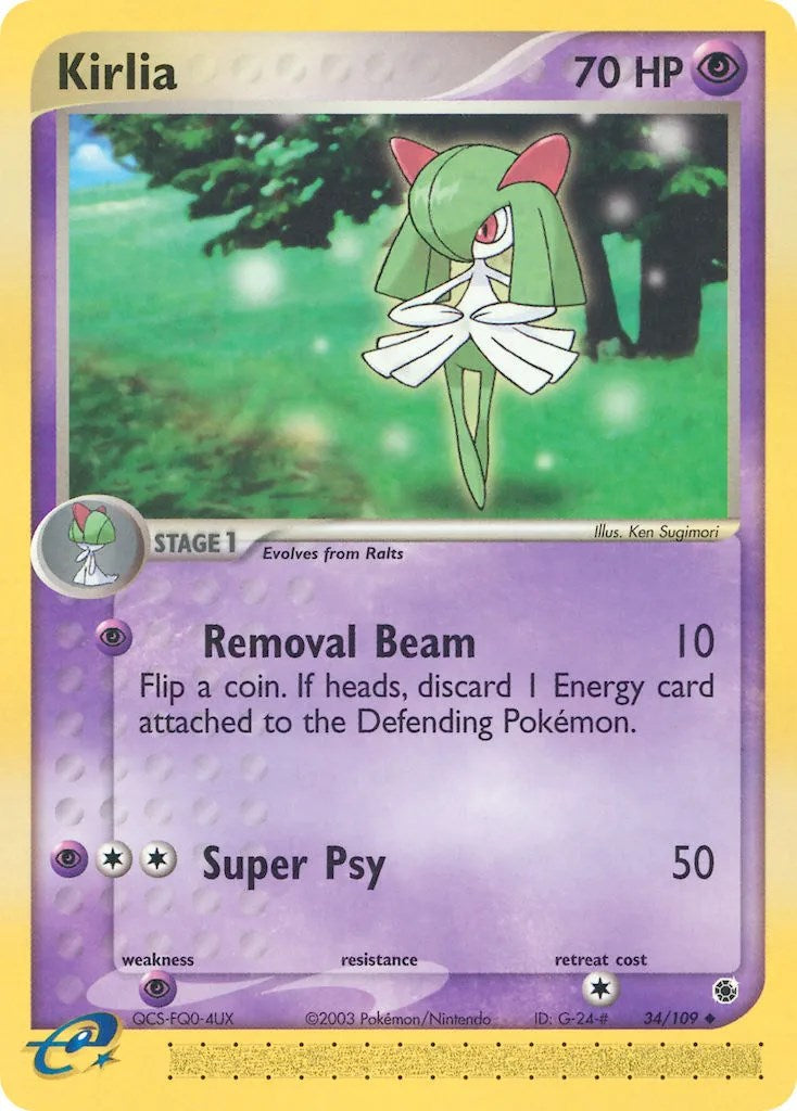 Kirlia (34/109) [EX: Ruby & Sapphire] | Gear Gaming Bentonville