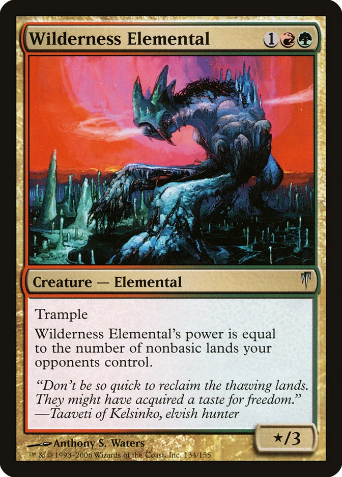 Wilderness Elemental [Coldsnap] | Gear Gaming Bentonville