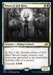 Priest of Fell Rites (Sketch) [Modern Horizons 2] | Gear Gaming Bentonville