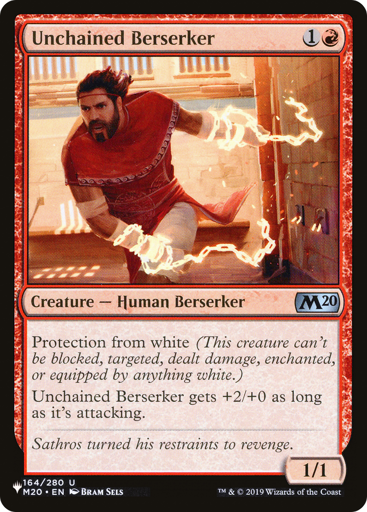 Unchained Berserker [The List Reprints] | Gear Gaming Bentonville