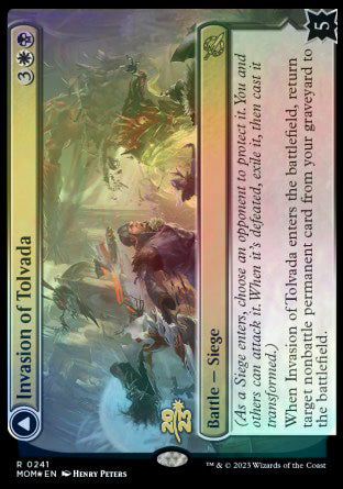 Invasion of Tolvada // The Broken Sky [March of the Machine Prerelease Promos] | Gear Gaming Bentonville