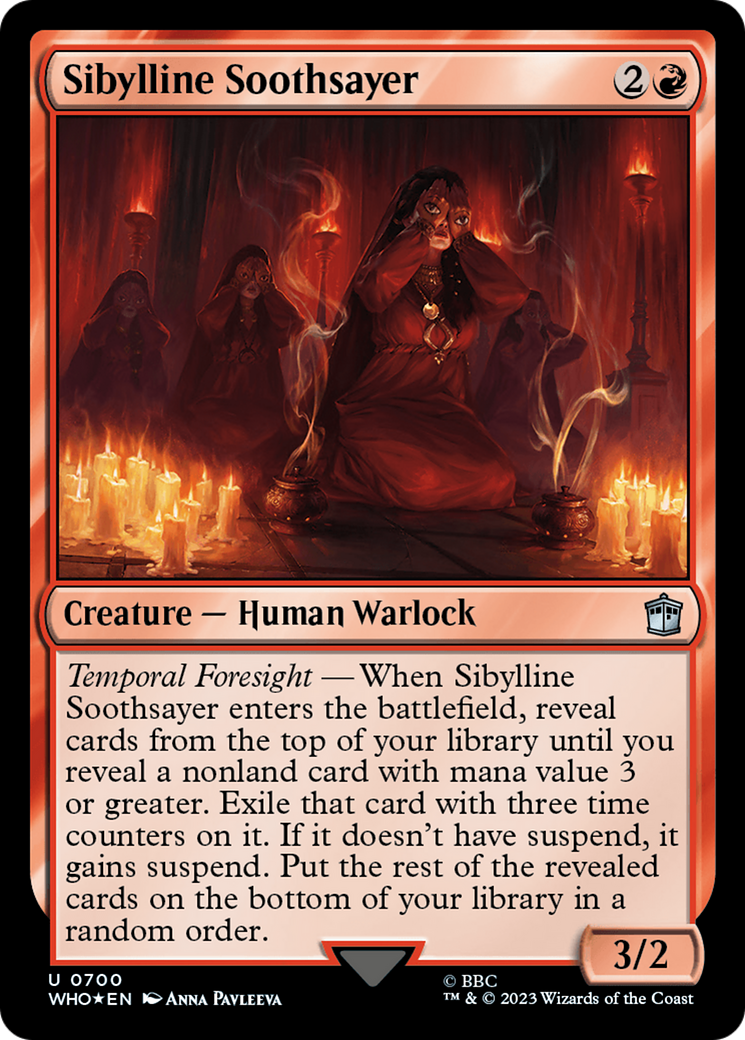 Sibylline Soothsayer (Surge Foil) [Doctor Who] | Gear Gaming Bentonville