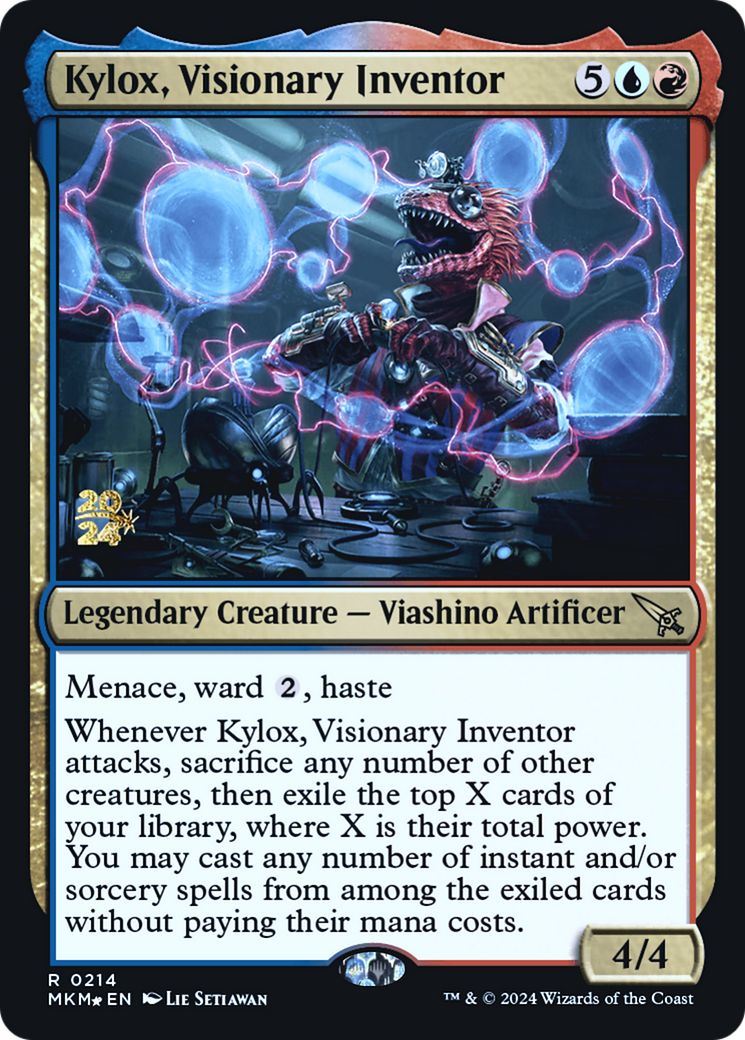 Kylox, Visionary Inventor [Murders at Karlov Manor Prerelease Promos] | Gear Gaming Bentonville