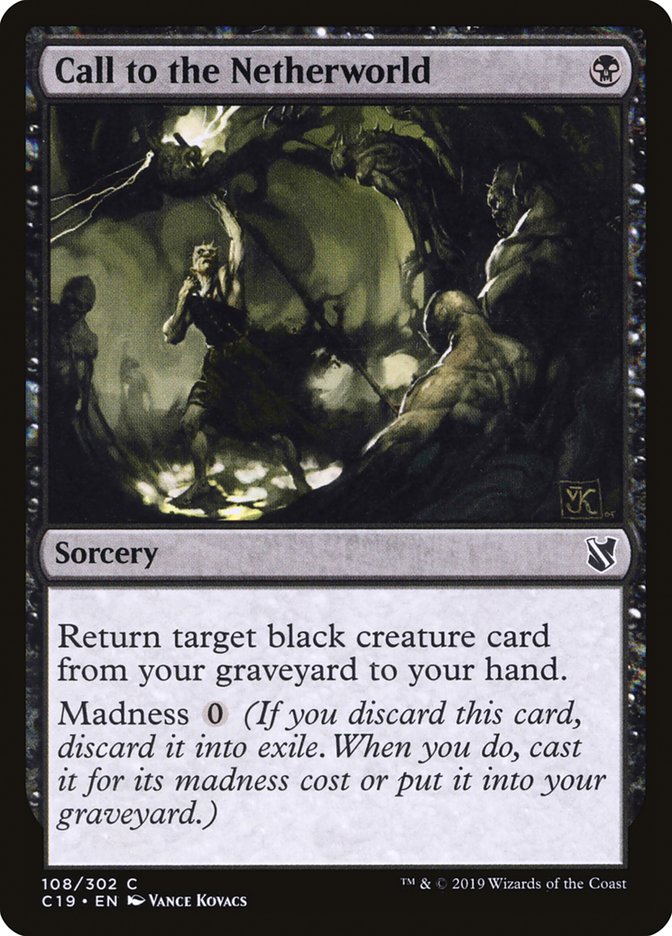 Call to the Netherworld [Commander 2019] | Gear Gaming Bentonville