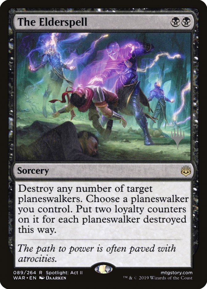 The Elderspell (Promo Pack) [War of the Spark Promos] | Gear Gaming Bentonville