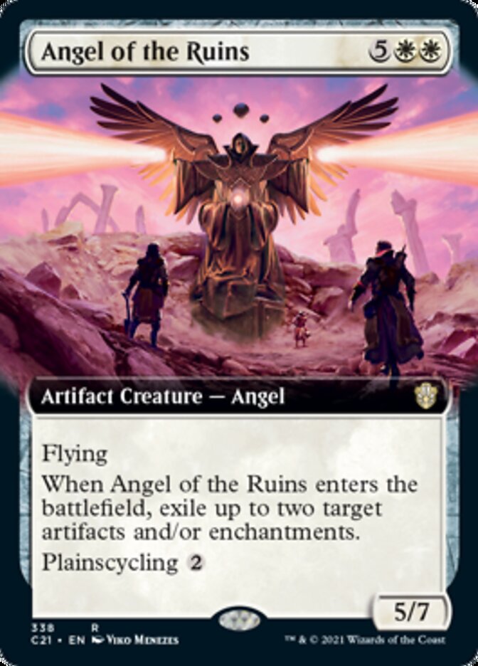 Angel of the Ruins (Extended Art) [Commander 2021] | Gear Gaming Bentonville
