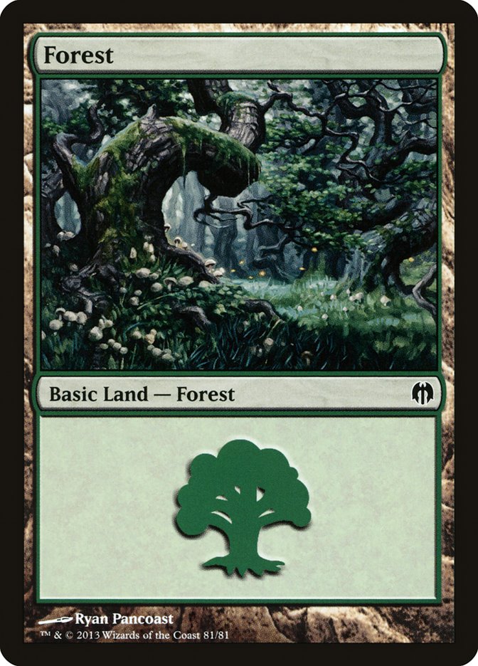 Forest (81) [Duel Decks: Heroes vs. Monsters] | Gear Gaming Bentonville