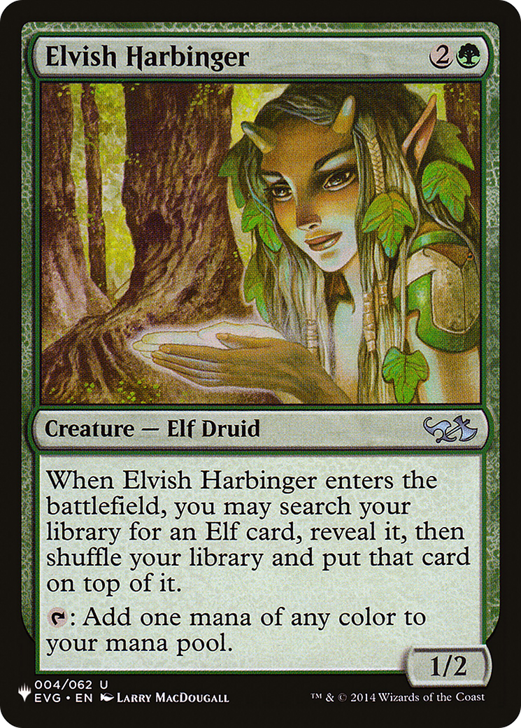 Elvish Harbinger [The List Reprints] | Gear Gaming Bentonville