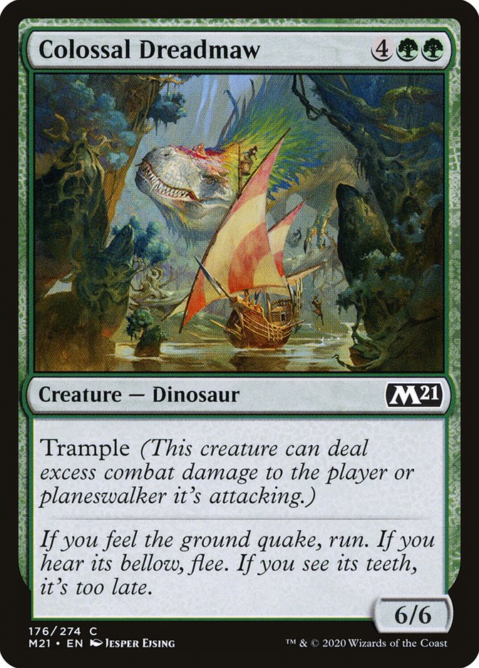 Colossal Dreadmaw [Core Set 2021] | Gear Gaming Bentonville