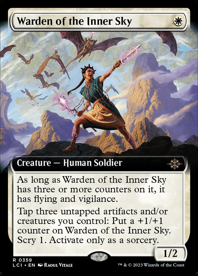 Warden of the Inner Sky (Extended Art) [The Lost Caverns of Ixalan] | Gear Gaming Bentonville