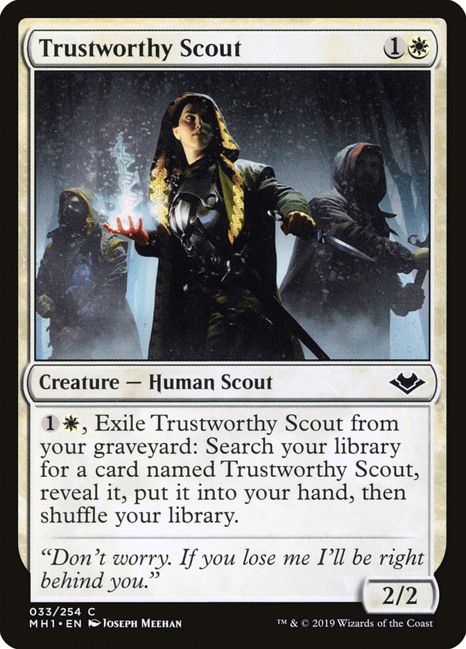 Trustworthy Scout [Modern Horizons] | Gear Gaming Bentonville