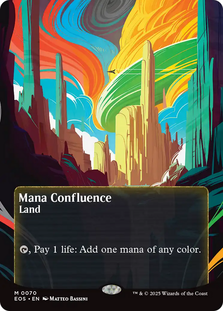 Mana Confluence (0070) (Borderless) [Edge of Eternities: Stellar Sights] | Gear Gaming Bentonville