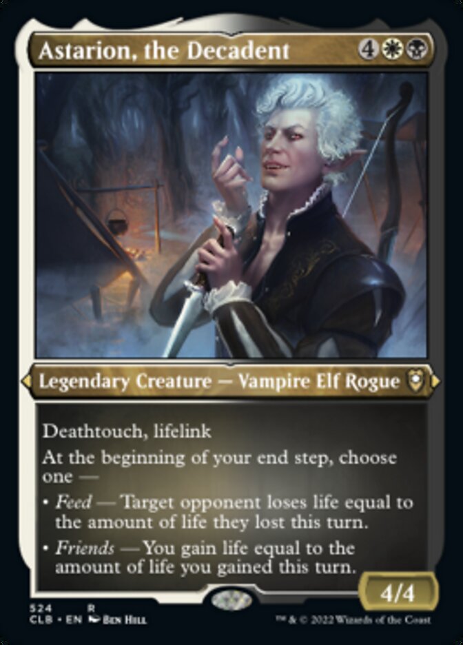 Astarion, the Decadent (Foil Etched) [Commander Legends: Battle for Baldur's Gate] | Gear Gaming Bentonville
